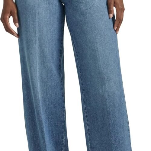 Stylish Loose-Fit High-Waisted Wide-Leg Jeans